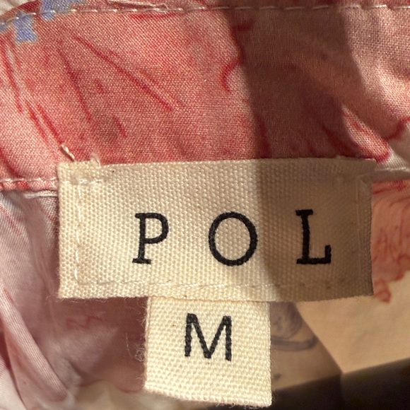 Pol Ruffle Tiered Floral Boho Maxi DRESS WOMEN’s size medium mix prints NEW - Picture 10 of 10